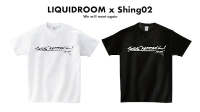 Shing02「SOCIAL RESISTANCE!」Tシャツ