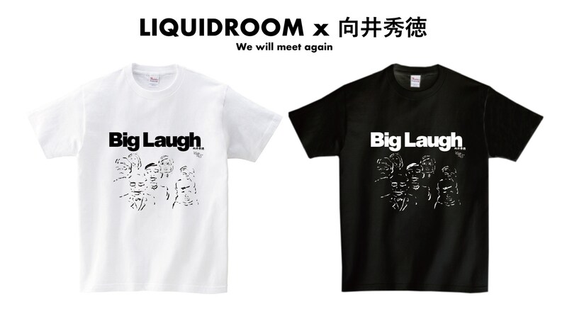 向井秀徳「Big Laugh」Tシャツ