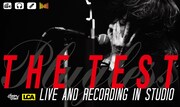 清春「『THE TEST』Live & Recording In Studio」告知ビジュアル