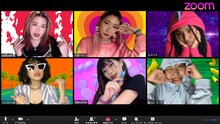 valknee、田島ハルコ、なみちえ、ASOBOiSM、Marukido、あっこゴリラ「Zoom」ミュージックビデオより。