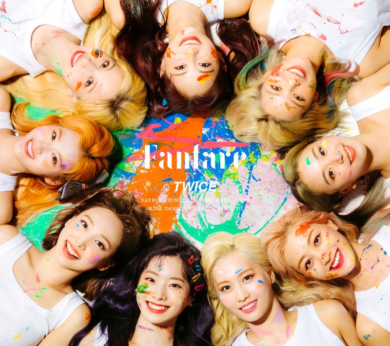 TWICE「Fanfare」初回限定盤Aジャケット