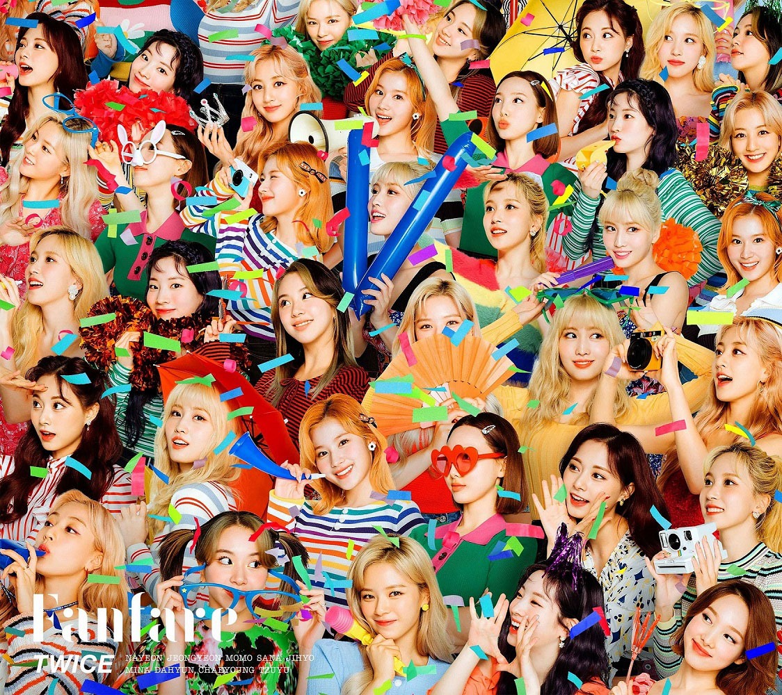 TWICE「Fanfare」初回限定盤Bジャケット