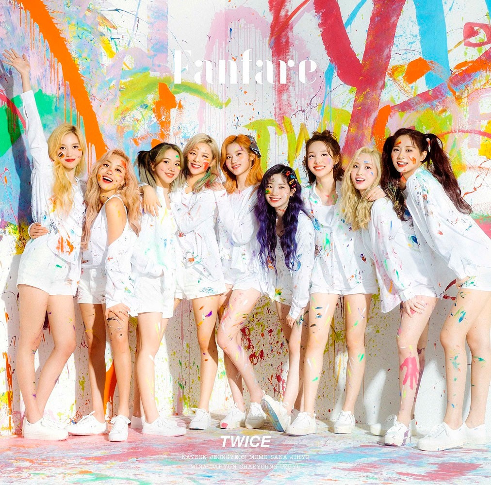 TWICE「Fanfare」通常盤ジャケット