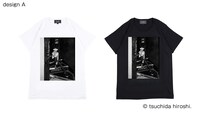「Amplifier "ROLLY" TEE design A」のデザイン。