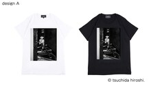 「Amplifier "ROLLY" TEE design A」のデザイン。