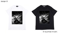 「Amplifier "ROLLY" TEE design B」のデザイン。
