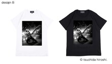 「Amplifier "ROLLY" TEE design B」のデザイン。