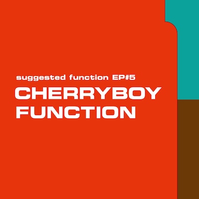CHERRYBOY FUNCTION「suggested function EP#5」ジャケット