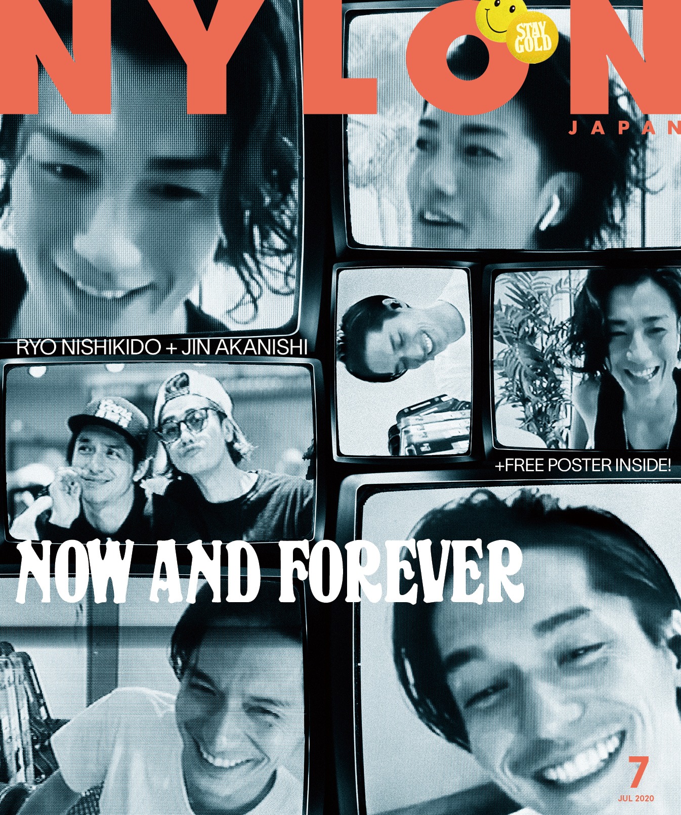 「NYLON JAPAN」7月号表紙