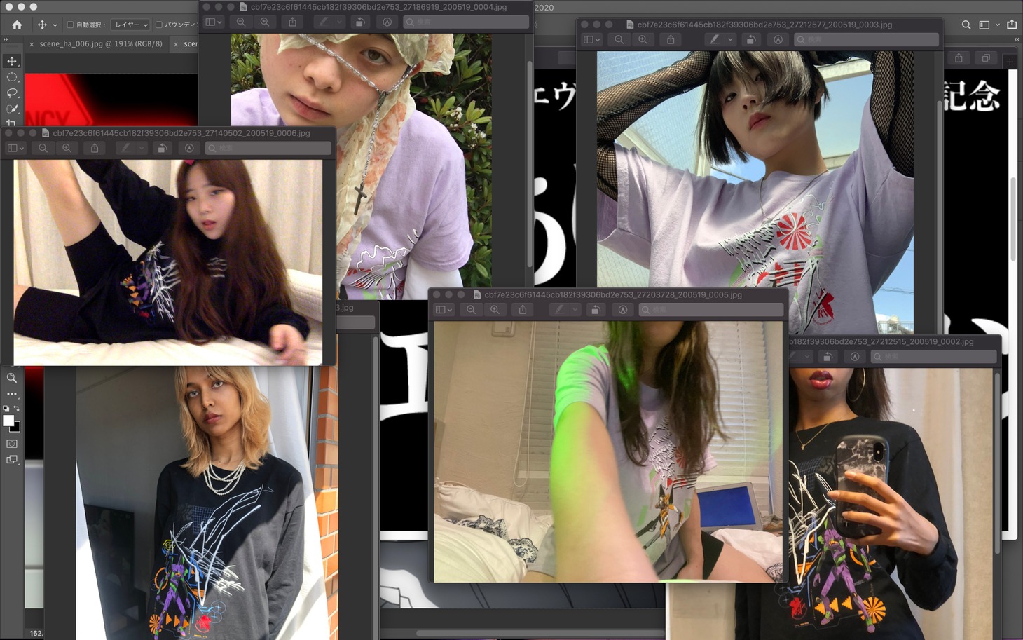 MAMI HANAI×エヴァンゲリオンコラボコレクション