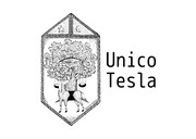 「Unico Tesla」ロゴ