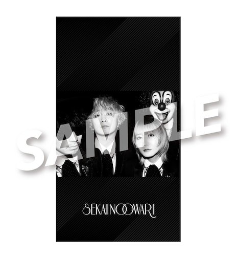 SEKAI NO OWARI「umbrella」待受画像のイメージ。