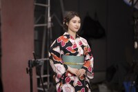 「恋と雪見のお作法」MV撮影の様子。