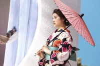 「恋と雪見のお作法」MV撮影の様子。