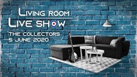THE COLLECTORS「LIVING ROOM LIVE SHOW～THE COLLECTORS live at QUATTRO 2018 streaming special edition Vol.1～」告知ビジュアル