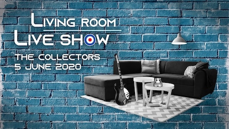 THE COLLECTORS「LIVING ROOM LIVE SHOW～THE COLLECTORS live at QUATTRO 2018 streaming special edition Vol.1～」告知ビジュアル