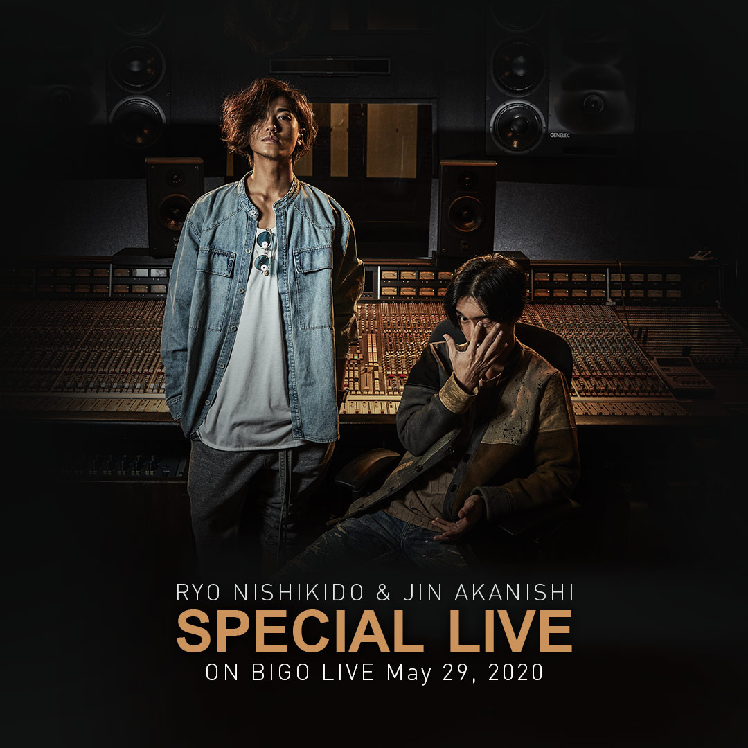 「RYO NISHIKIDO&JIN AKANISHI SPECIAL LIVE」ビジュアル
