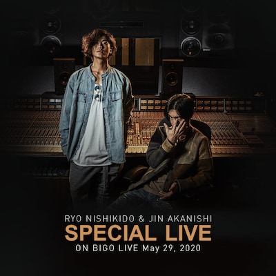 「RYO NISHIKIDO&JIN AKANISHI SPECIAL LIVE」ビジュアル