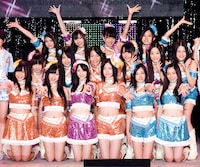 「アイドルユニットサマーフェスティバル2010」記者会見時のSKE48。