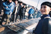 BiSH「LETTERS」告知動画のワンシーン。