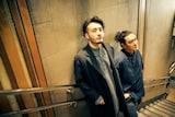 knowone。左からMassan、Hiroshi Nakamura(i-dep)。