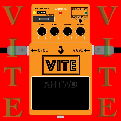 Rhythmic Toy World「VITE」配信ジャケット