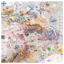 長谷川白紙「夢の骨が襲いかかる！」ジャケット