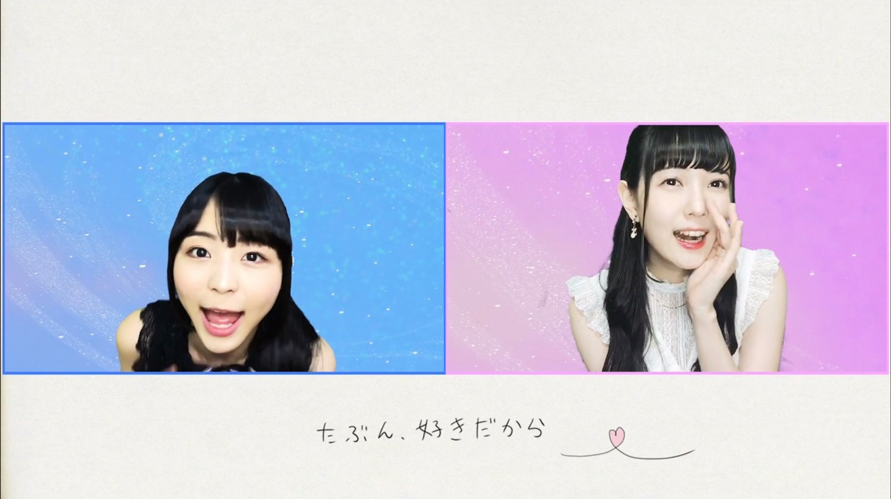 simpαtix「バーチャル・ラブストーリー」ミュージックビデオのワンシーン。