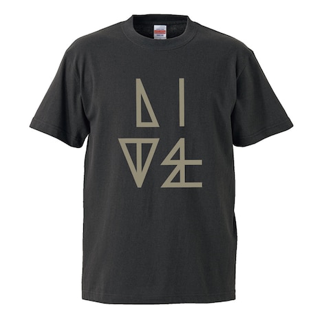 LITE×下北沢ERAコラボTシャツ（黒）のデザイン。