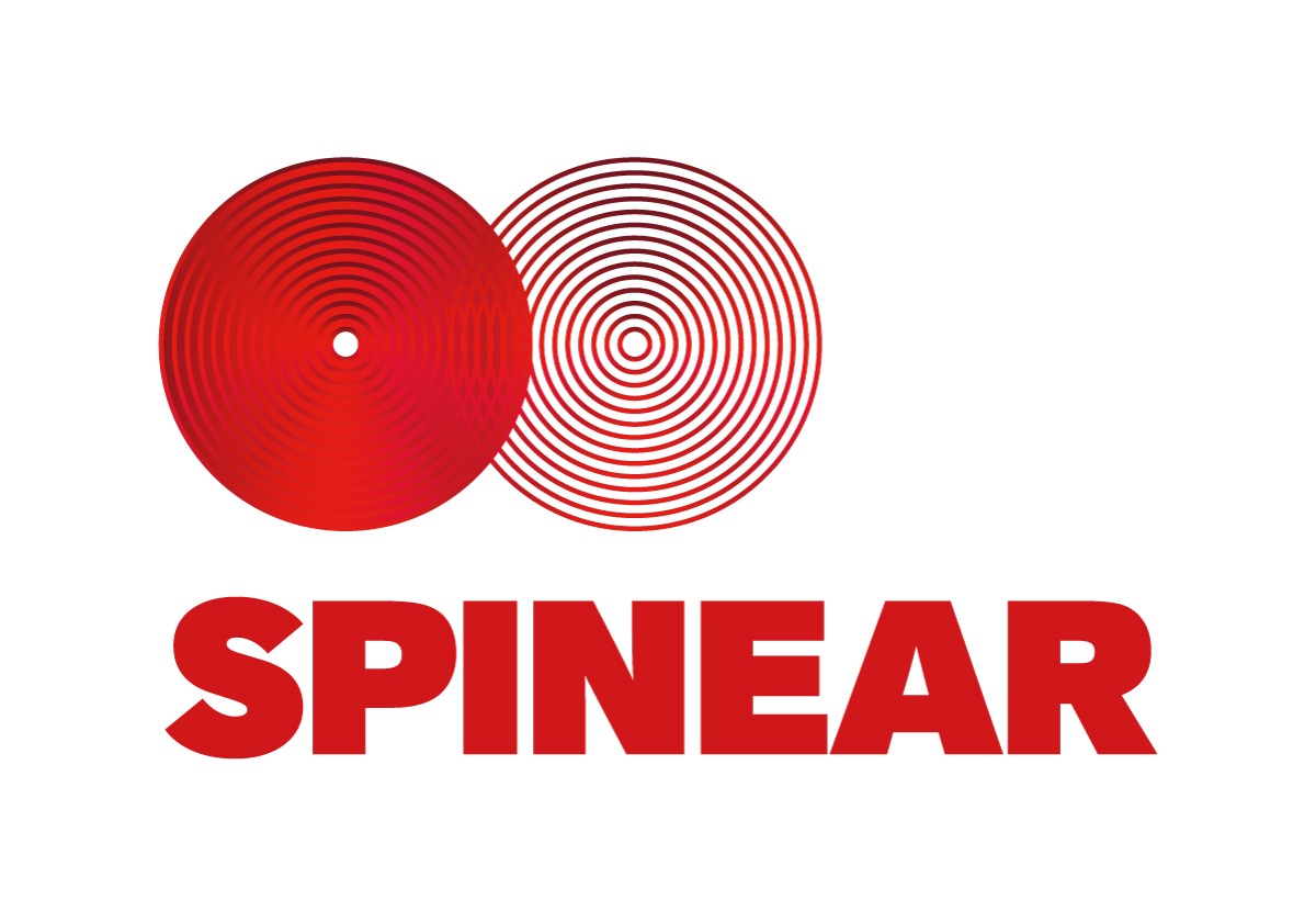 SPINEARのロゴ。