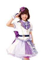 紫原サライ / ラブパトパープル役の山口莉愛。