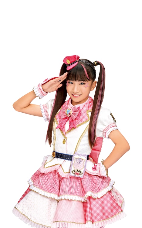 愛羽ツバサ / ラブパトピンク役の渡辺未優。