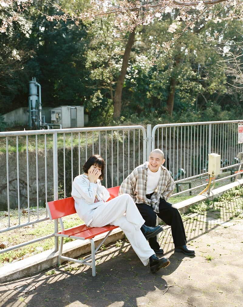 左からカネコアヤノ、KID FRESINO。