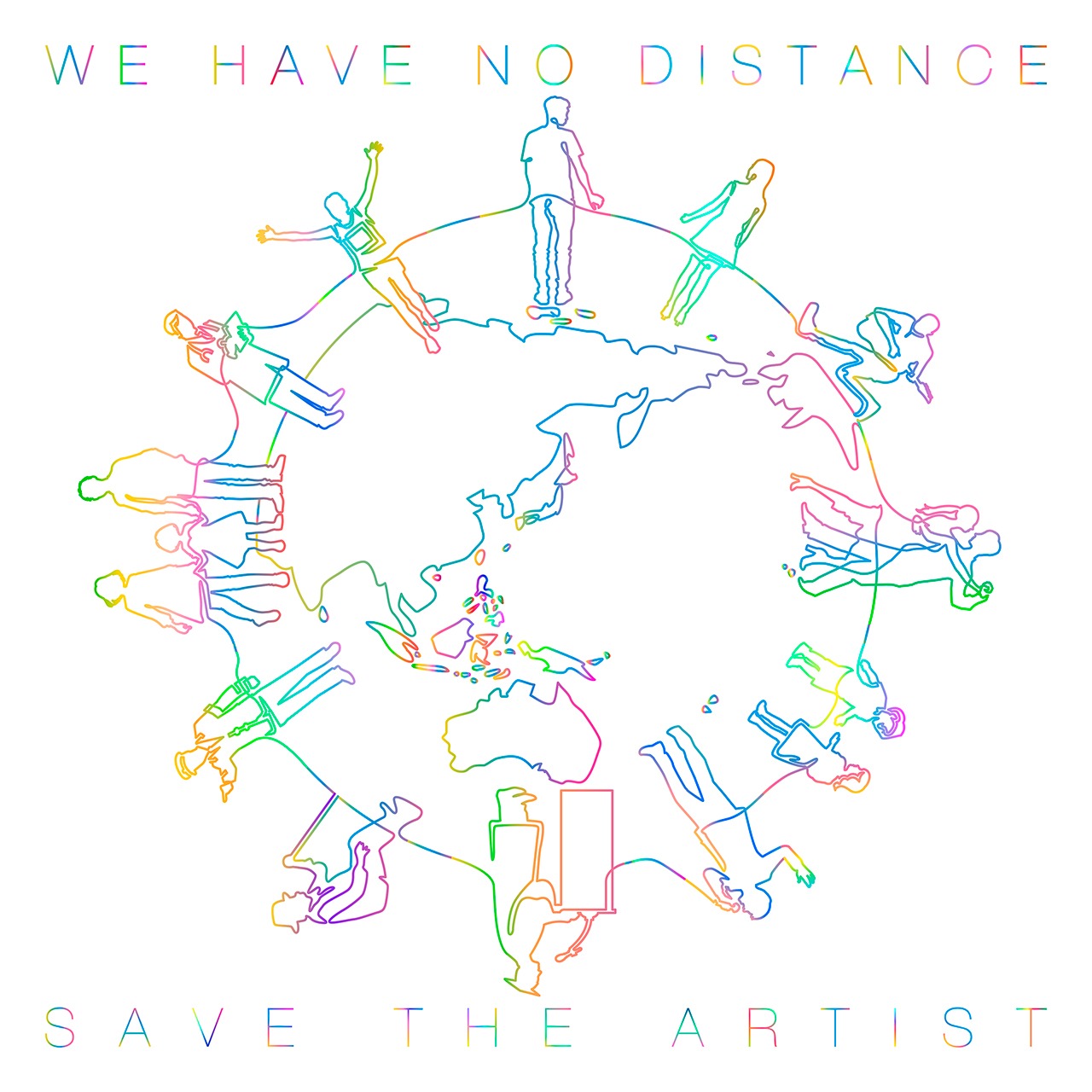 「WE HAVE NO DISTANCE」配信ジャケット
