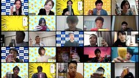 「いいかも！オンライン飲み『ASAHI SUPER DRY VIRTUAL BAR』」第4回の様子。