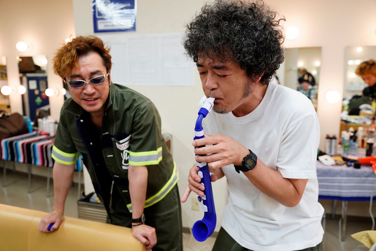 左からABEDON、奥田民生（ユニコーン）（写真提供：三浦憲治）