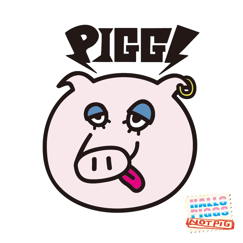 PIGGS「HALLO PIGGS」ジャケット