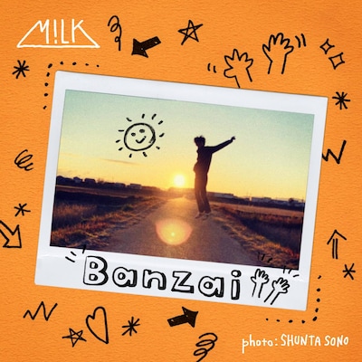 M!LK「Banzai」配信ジャケット