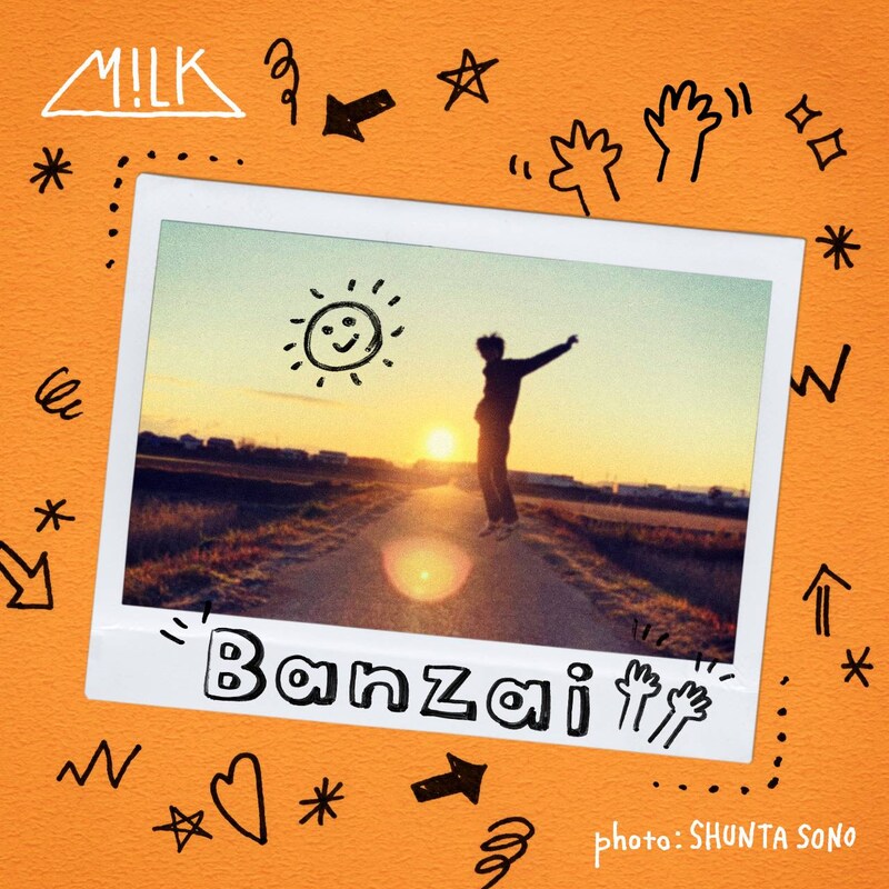 M!LK「Banzai」配信ジャケット