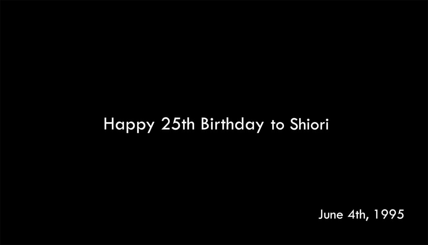 「【ももクリ10周年記念】SPECIAL MOVIE（玉井詩織 Birthday ver.）」のワンシーン。