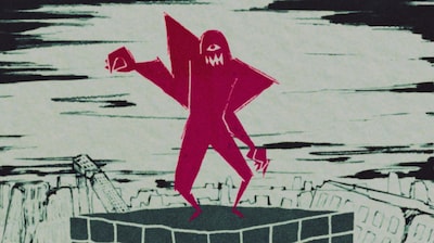 ヨルシカ「春ひさぎ」ミュージックビデオのワンシーン。