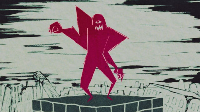 ヨルシカ「春ひさぎ」ミュージックビデオのワンシーン。