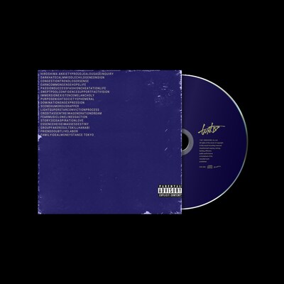 ACE COOL「GUNJO」CDのイメージ。