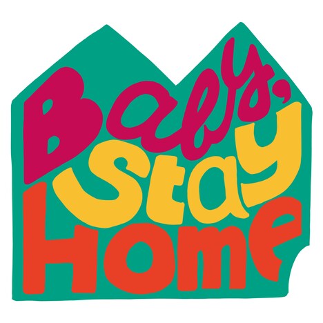 V.A.「Baby, Stay Home -Remix-」配信ジャケット