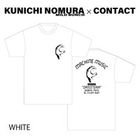 Kunichi Nomura×Contact リターンTシャツ（白）