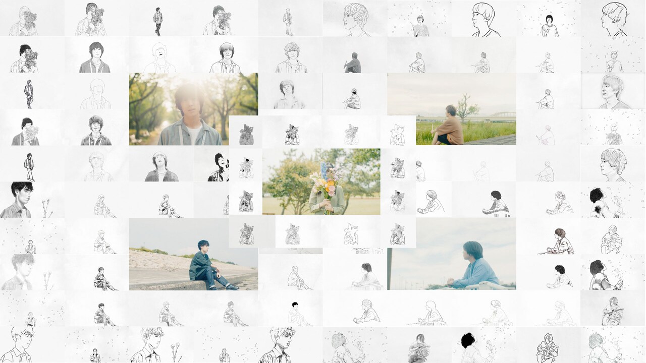 SHE'S「One」MVのワンシーン。