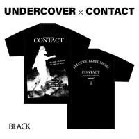 UNDERCOVER×Contact リターンTシャツ（黒）