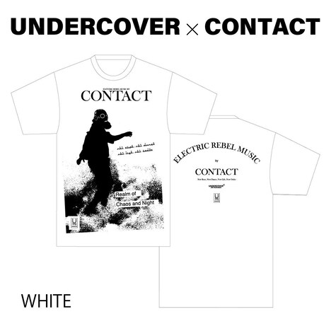 UNDERCOVER×Contact リターンTシャツ（白）