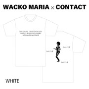 WACKO MARIA×Contact リターンTシャツ（白）