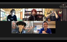 go!go!vanillasと大久保拓朗。「自宅から生配信！【祝!CD発売アメイジングトーク!!!!】」より。